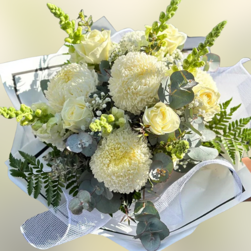 Elegant White Bouquet