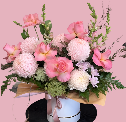 Pink Perfection Hat Box