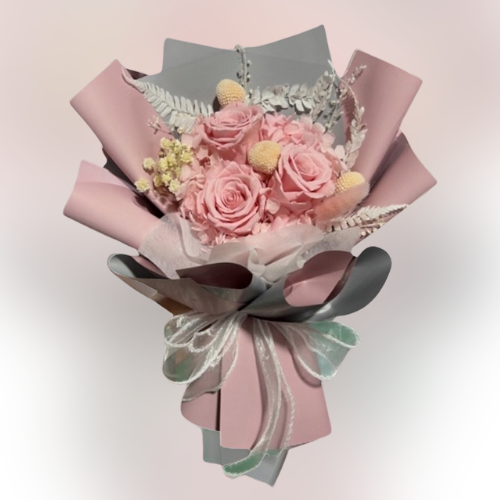 Window Box Bouquet Pink