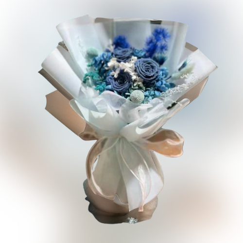 Window Box Bouquet Blue