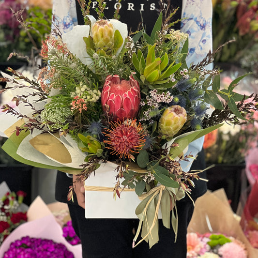 Rustic Australian Natives Arrangement